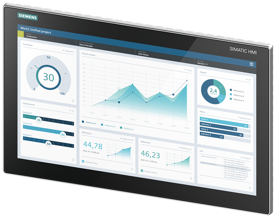 Siemens SIMATIC HMI MTP1500 Unified